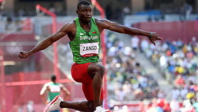 Photo of SACRE DE FABRICE ZANGO AUX JO TOKYO 2021   